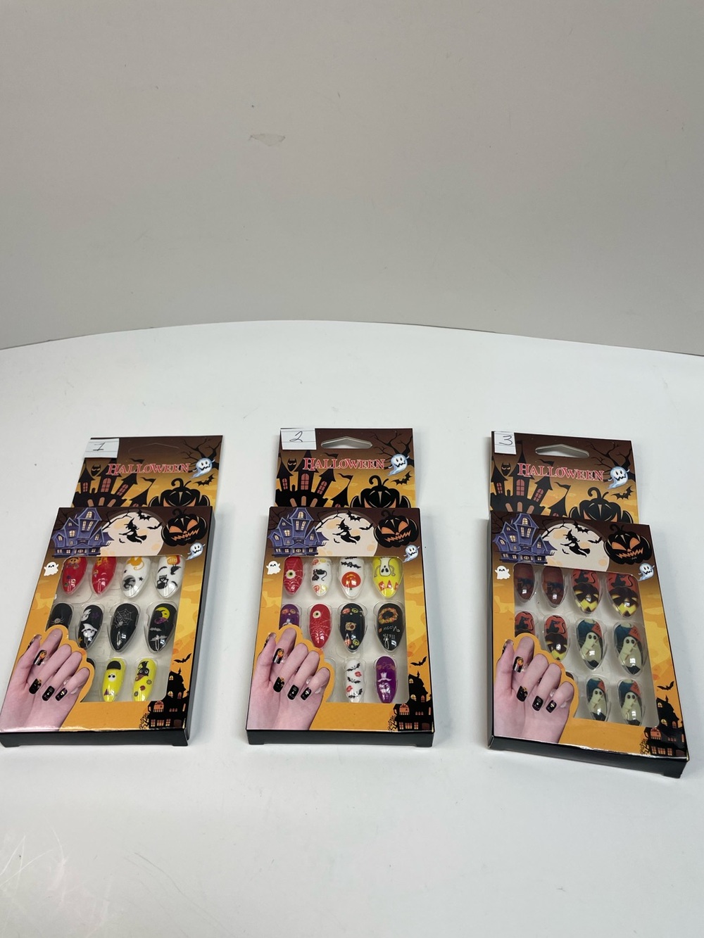 Halloween Nail Tips Sets -Pick 1